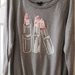 Torrid Lipstick Sweater